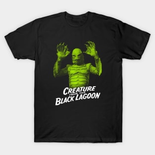 Creature from the Black lagoon Gill-man w/text 2.0 T-Shirt